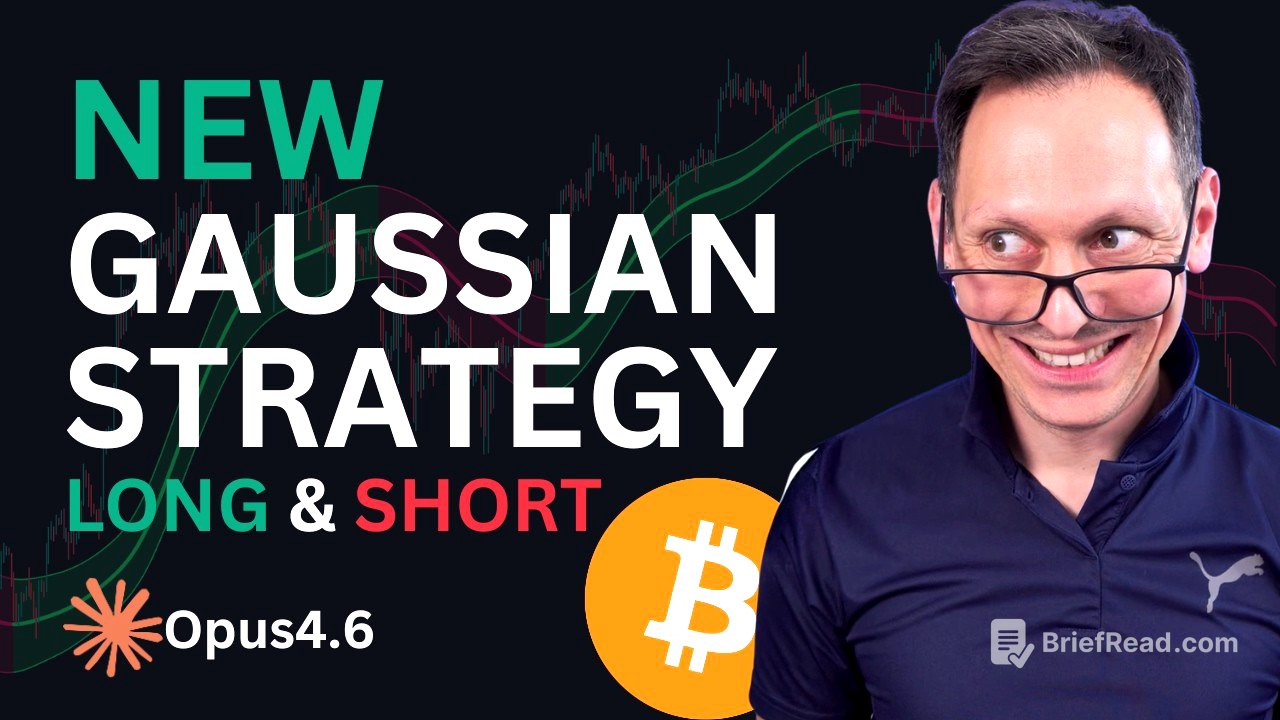 NEW Gaussian Channel v3.3 Strategy to Long/Short Crypto (Automate it on TradingView)