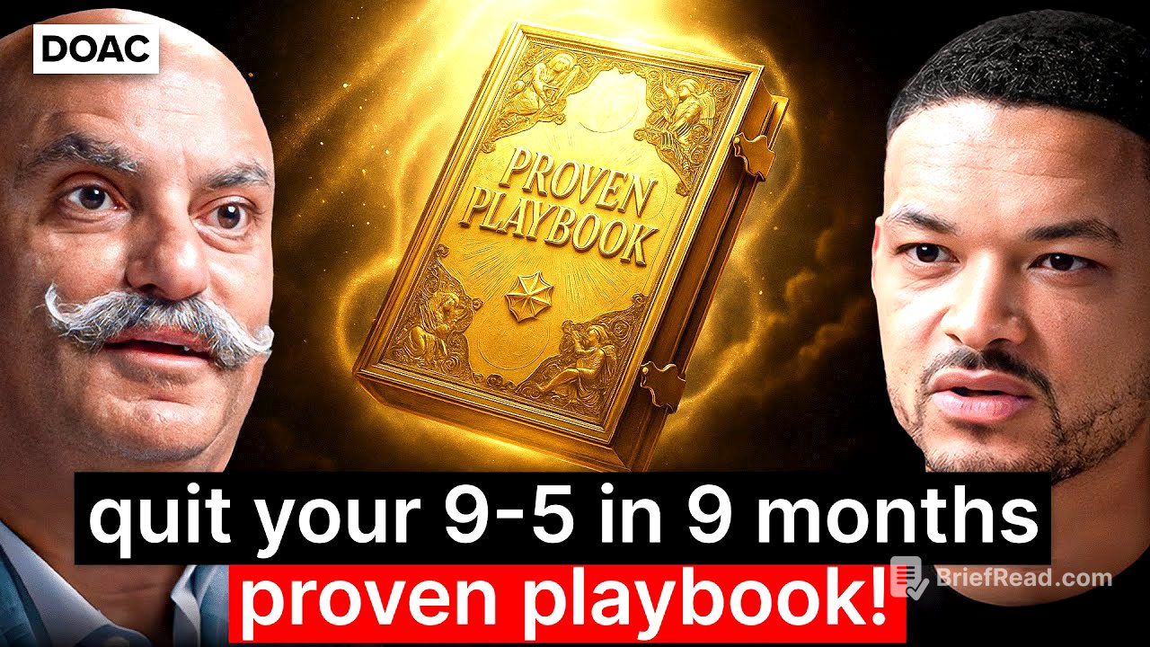 Mohnish Pabrai: FASTEST Way To Financial Freedom! Proven Playbook For Quitting Your 9-5 In 9 Months!