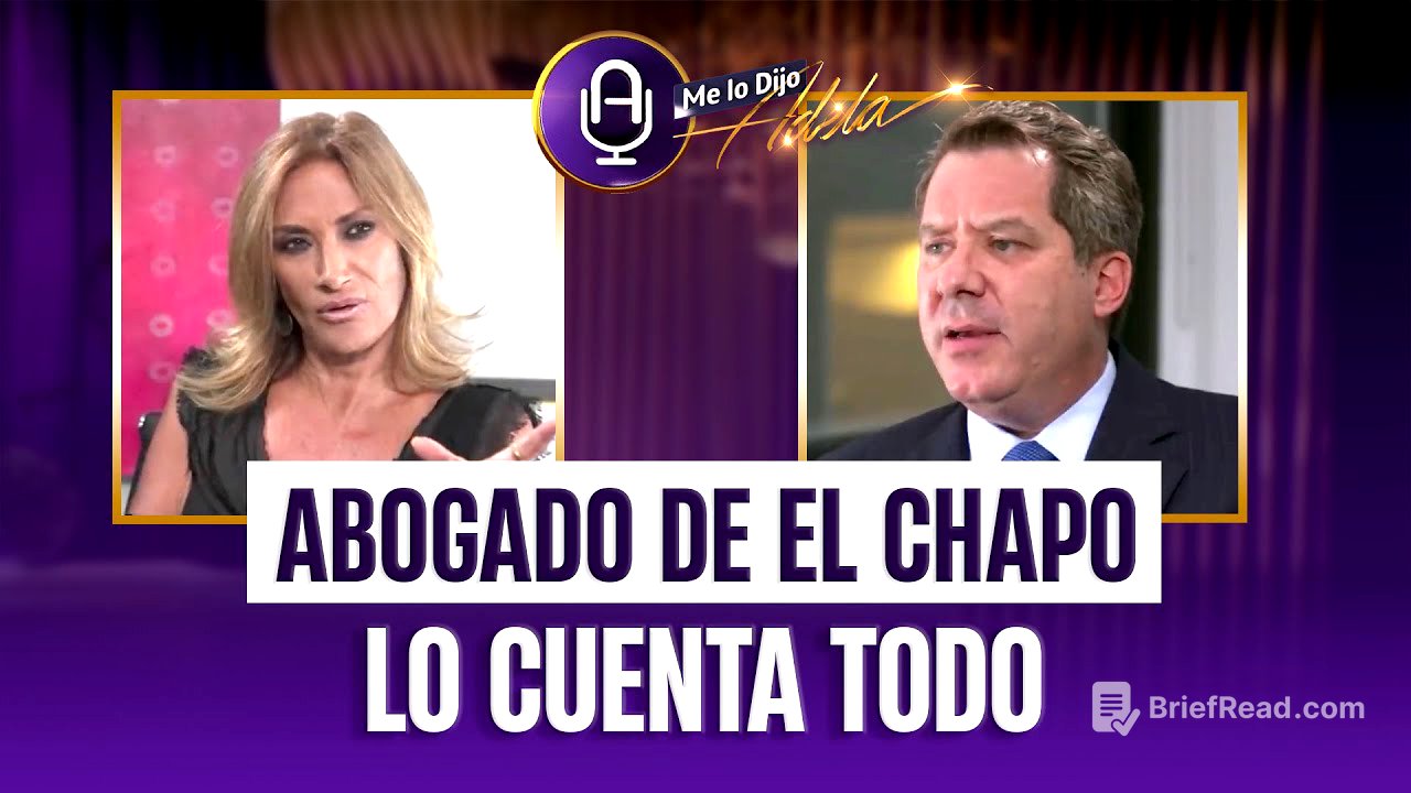"A El Chapo lo traicionó el Gobierno": Jeffrey Lichtman | MLDA