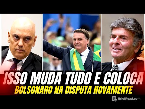 ACONTECEU ! FUX LIBERA BOLSONARO PRA VOLTAR E SAIR DE CASA! MORAES EM PÂNICO! BRASIL EM FESTA