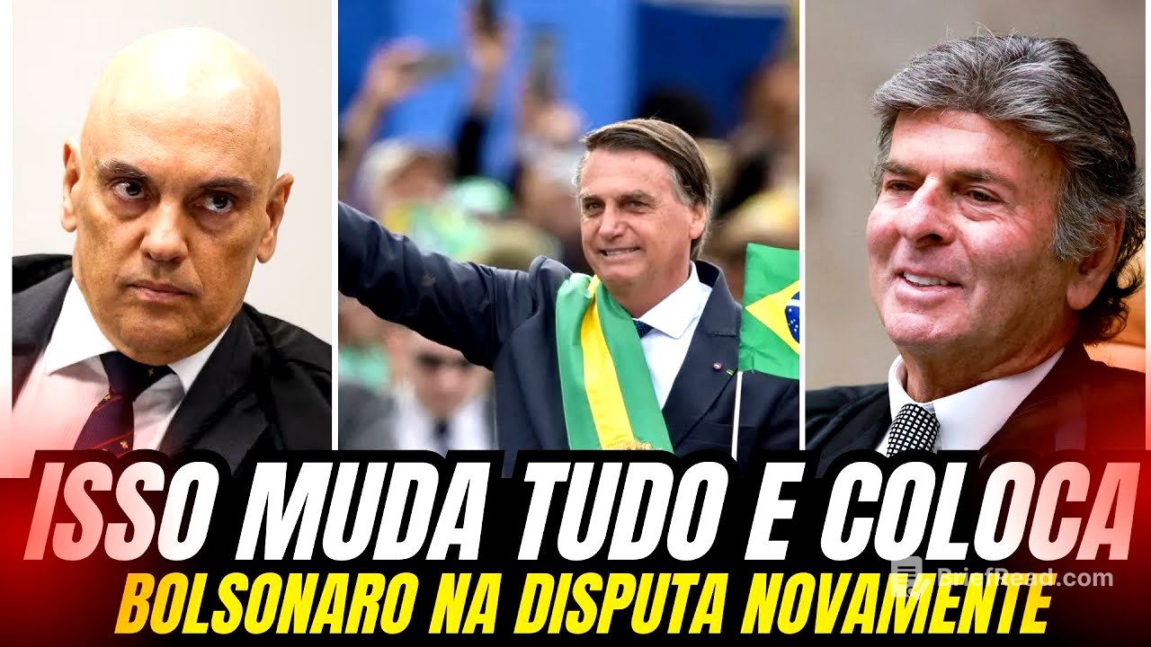 ACONTECEU ! FUX LIBERA BOLSONARO PRA VOLTAR E SAIR DE CASA! MORAES EM PÂNICO! BRASIL EM FESTA
