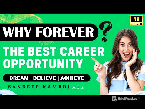 Why Forever is the Best Career Opportunity | WHY FOREVER | FOREVER क्यों करें #flp #mlm #flpindia
