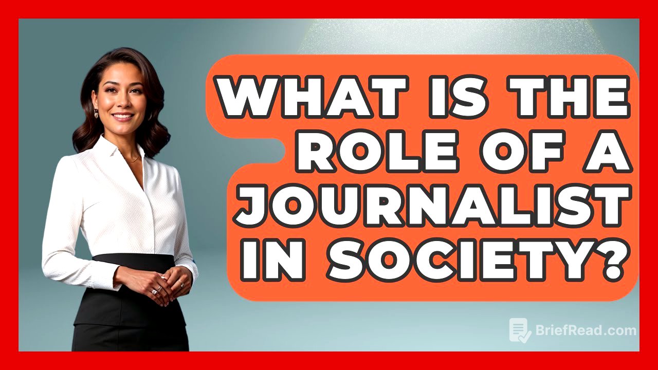 What Is The Role Of A Journalist In Society? - The Ethical Compass