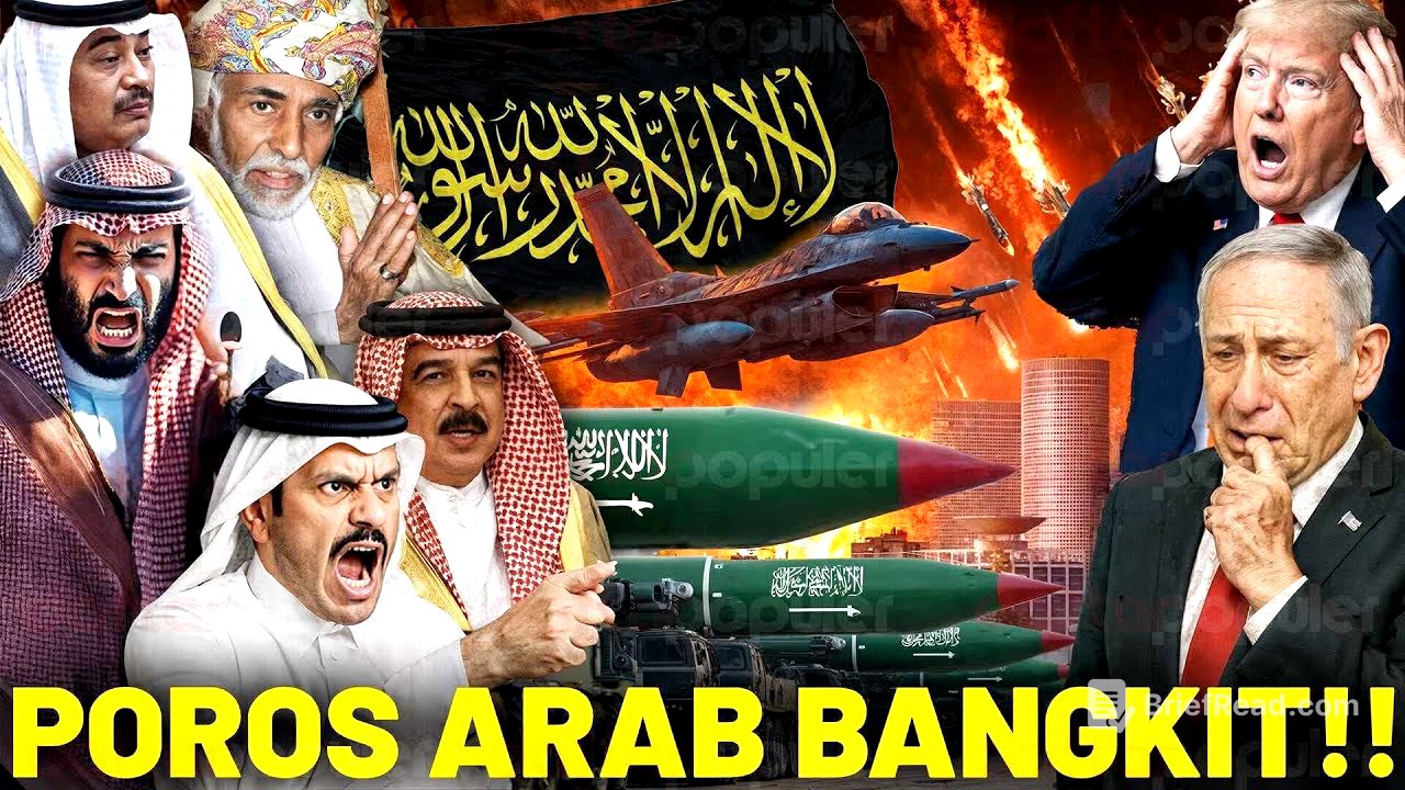 Qatar Bentuk Aliansi Arab.! Kekuatan Penuh Negara Arab VS Israel AS