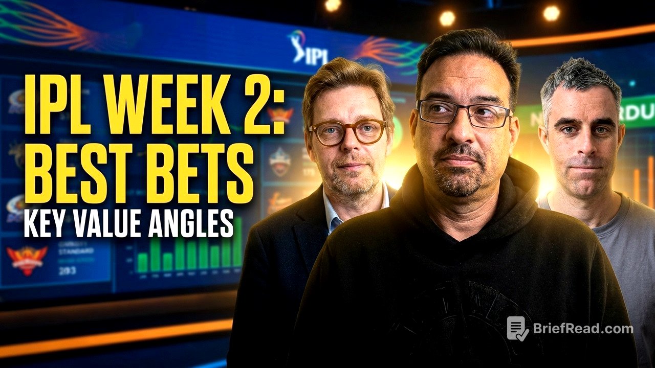 IPL Betting Preview for Week 2 | Best Bets, Key Stats & Value Angles