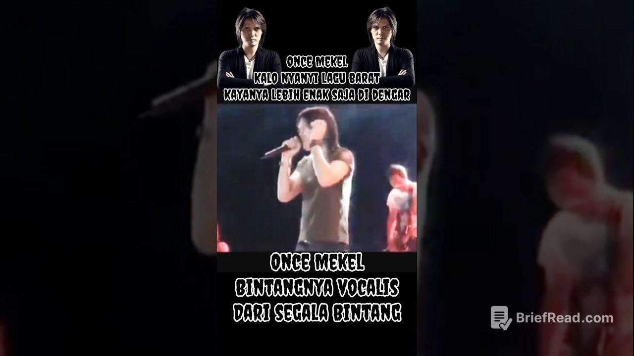 Once Mekel Bintang nya Vocalis Dari Segala Bintang #sorts #once