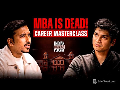 Is MBA really worth it? Ivy League secrets, Family Business and Bschool Economics : Pratham Mittal