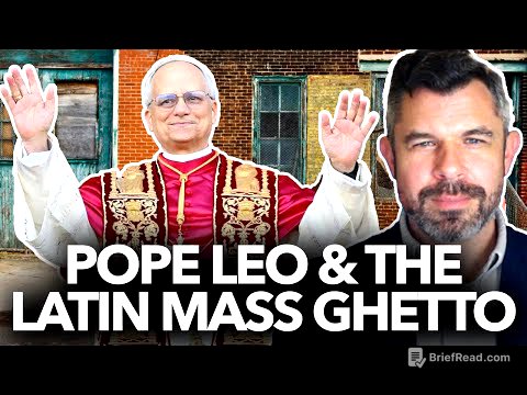 Pope Leo XIV and the Latin Mass Ghetto - What's the solution? Dr. Taylor Marshall