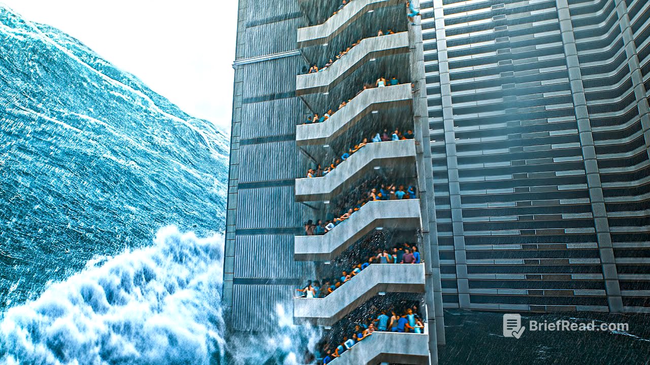 Suddenly All Ice on Earth Melts in Seconds, Causing Enormous Waves That End Humanity