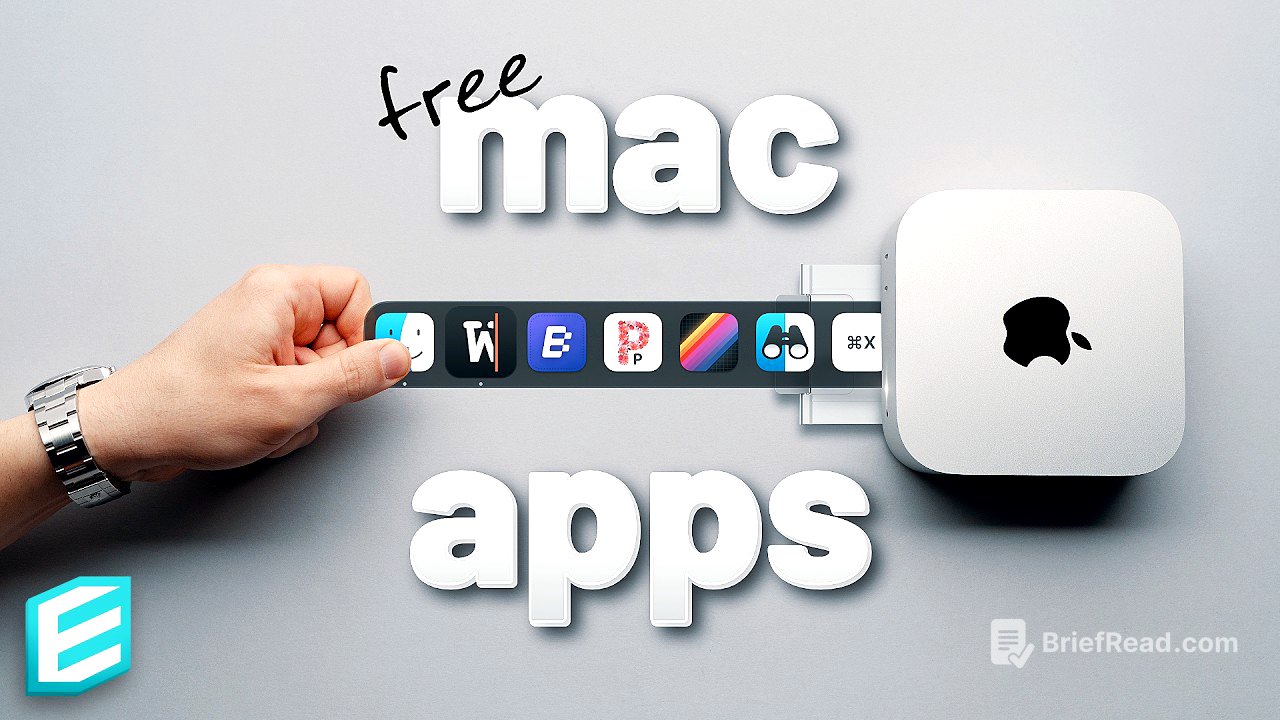 10 Must Have FREE Mac Apps 2025