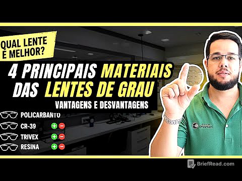 4 Principais Matérias das Lentes de Grau (Maiores Vantagens e Desvantagens)