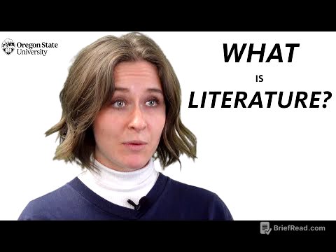 "What is Literature?": A Literary Guide for English Students and Teachers