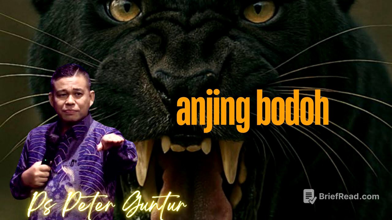 ANJING ANJING BODOH  -  PETER GUNTUR