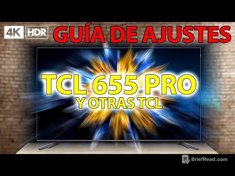 TCL C655 PRO, la guía de CONFIGURACIÓN más completa