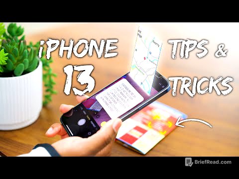 iPhone 13 & 13 Pro HIDDEN Features, Tips and Tricks!