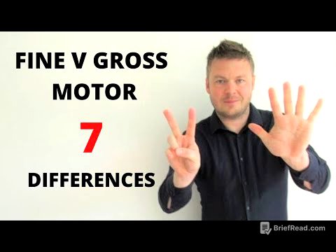 7 Differences Between Fine And Gross Motor Skills