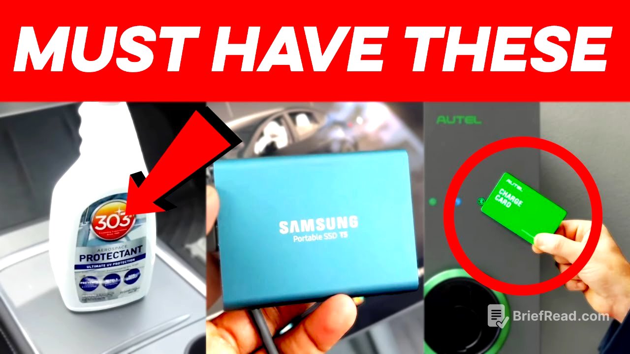 35 Tesla Accessories EVERY New Owner Should Buy First