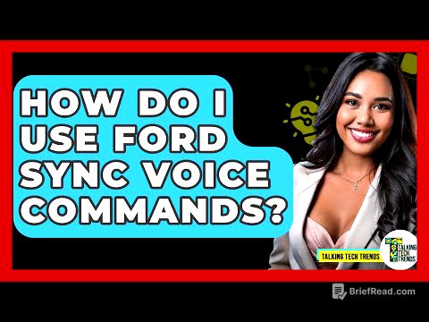 How Do I Use Ford SYNC Voice Commands? - Talking Tech Trends