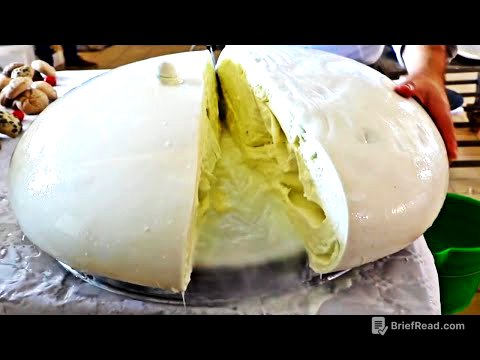 COMO se HACE el QUESO MOZZARELLA industrial🧀| ASÍ se HACE el QUESO MOZZARELLA de BÚFALA