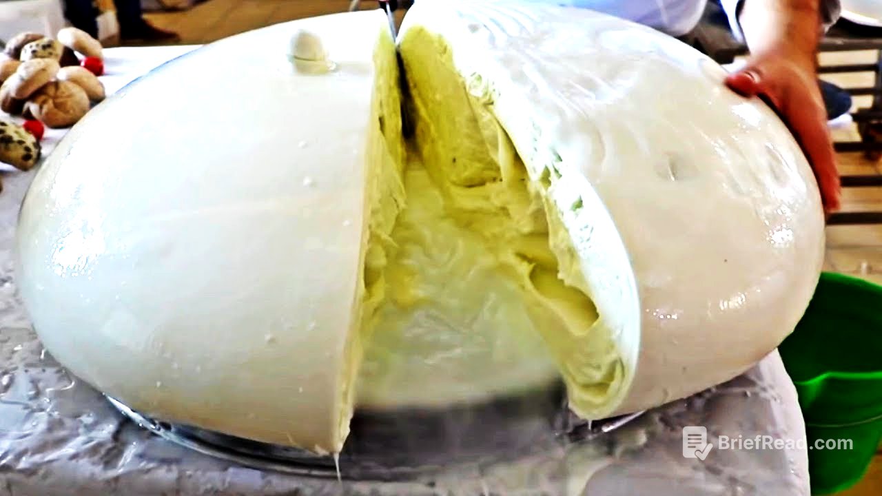 COMO se HACE el QUESO MOZZARELLA industrial🧀| ASÍ se HACE el QUESO MOZZARELLA de BÚFALA