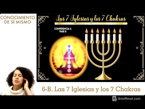 6-B. LAS SIETE IGLESIAS Y LOS SIETE CHAKRAS