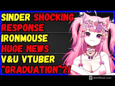 Vtuber Response to Sinder, Ironmouse big news, V&U graduation?!