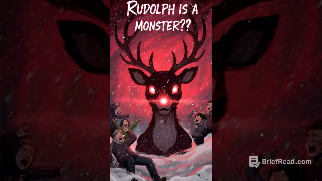 Do not Click the Sound😱. The truth about Rudolph?? #shorts #rudolph #christmas