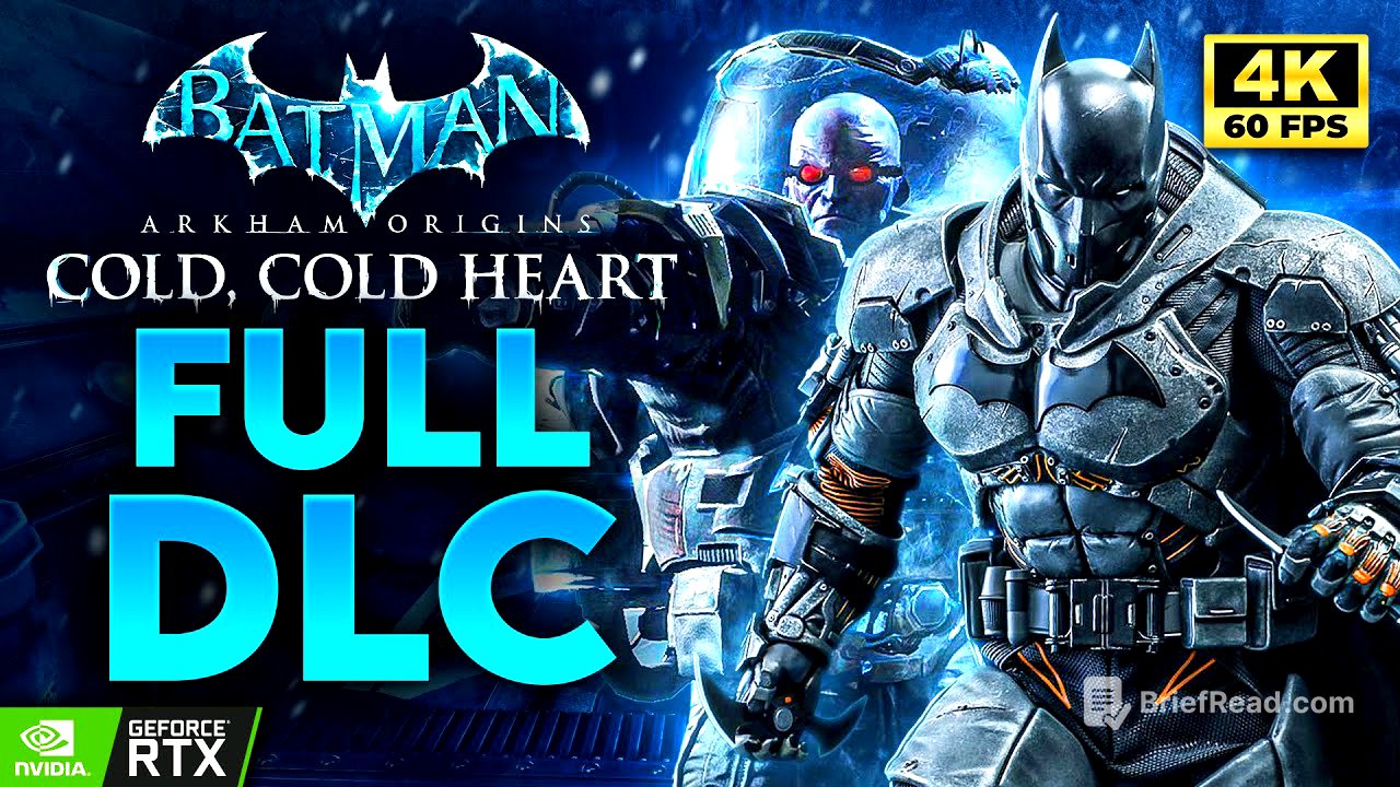 BATMAN ARKHAM ORIGINS - Cold Cold Heart FULL DLC Walkthrough | PC (4K 60FPS)