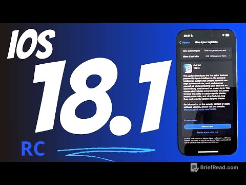 iOS 18. RC disponible ! Quelles sont les nouveautés et correctifs sur iPhone?