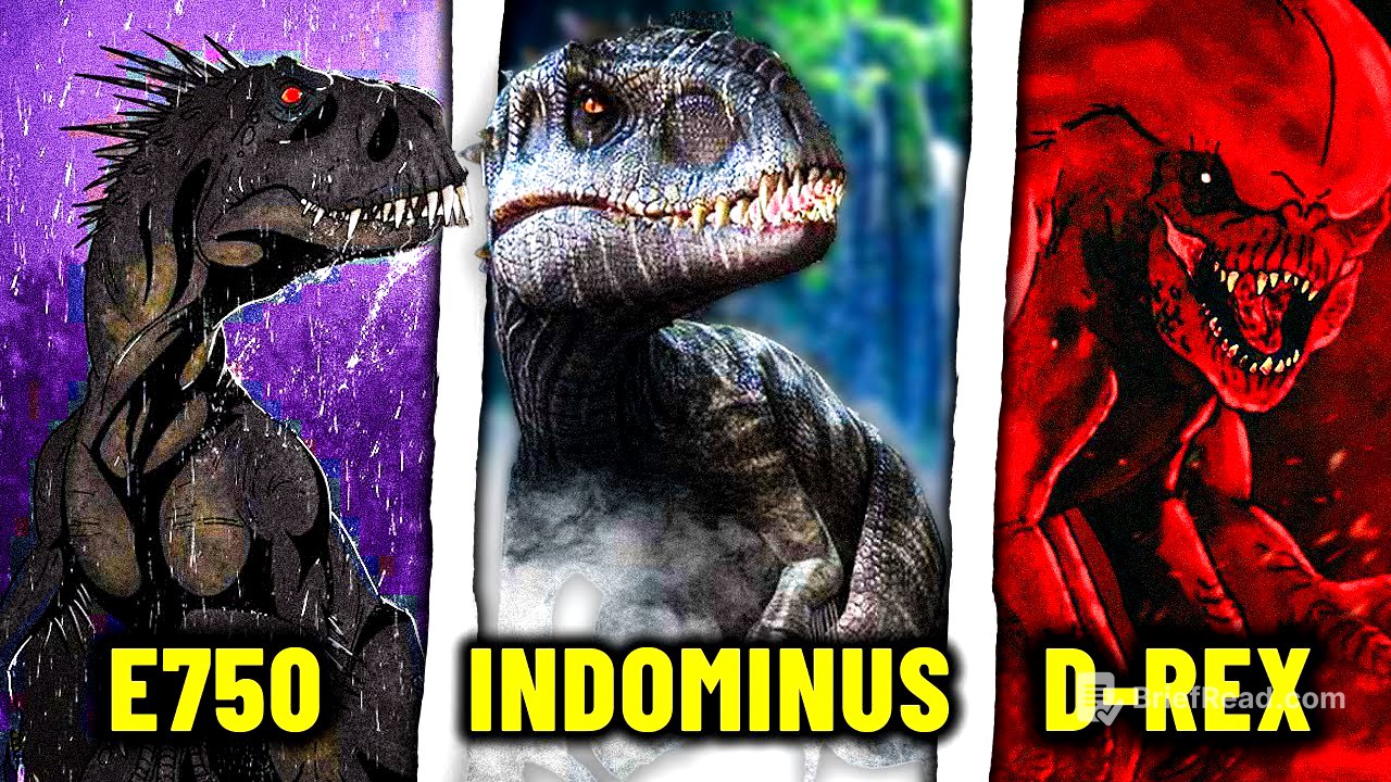 All 9 Hybrid Dinosaurs in Jurassic Park - The Entire Lore, Rebirth & World Explained