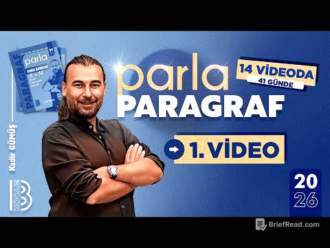 1) 14 Videoda 41 Günde Parla Paragraf Kampı - 1.Video - Kadir GÜMÜŞ - 2026
