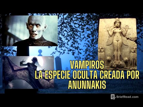 LOS VAMPIROS SON UNA ESPECIE REAL Y OCULTA