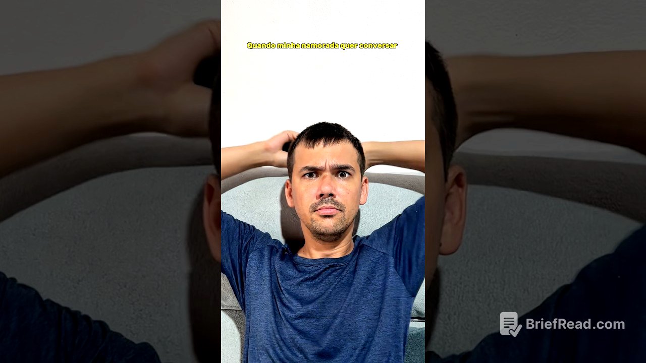 QUANDO MINHA NAMORADA QUER CONVERSAR 😂