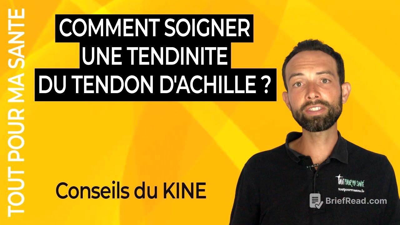 Tendinite au tendon d'Achille : le traitement