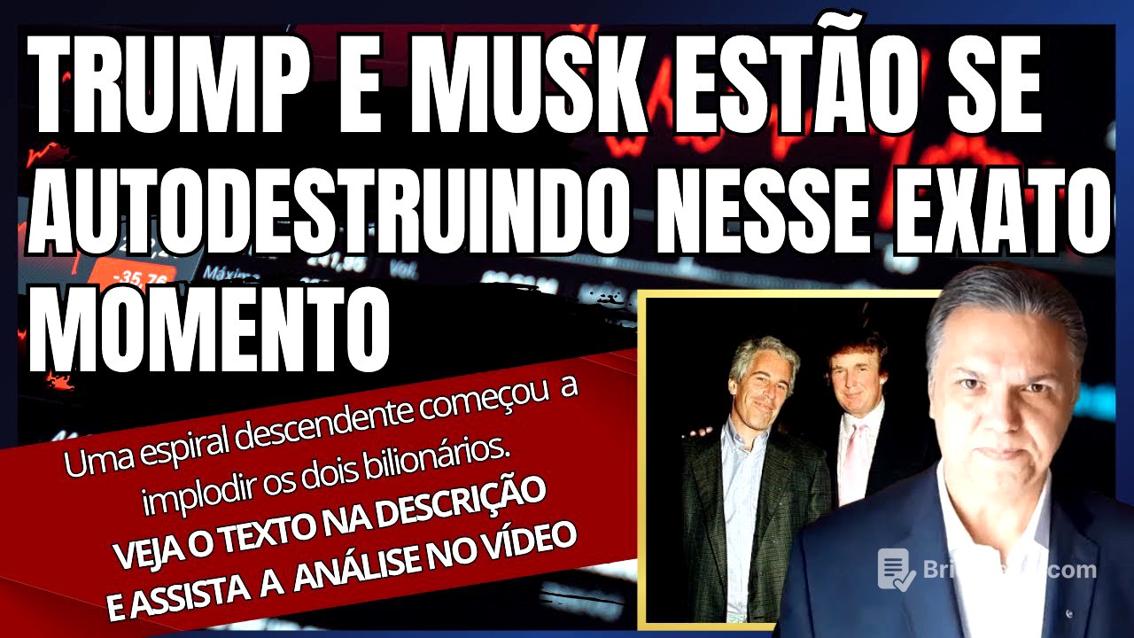 Trump e Musk e o Risco de Colapso Mútuo arrastar os EUA para uma crise sem precedentes.