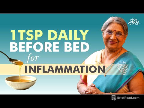 Reduce Inflammation Naturally | 1 tsp Bedtime Remedy for Pain, Bloating & Fatigue | Dr Hansaji