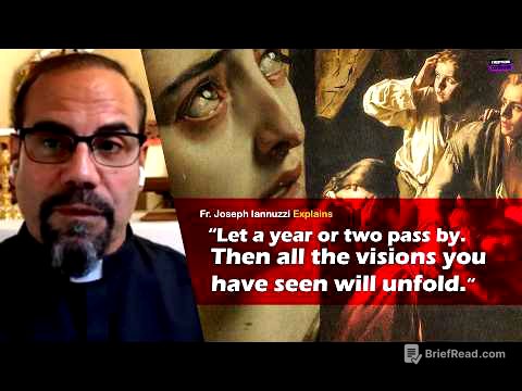 "A prophecy that was made about 18 months ago that is now being fulfilled." Fr. Iannuzzi explains.