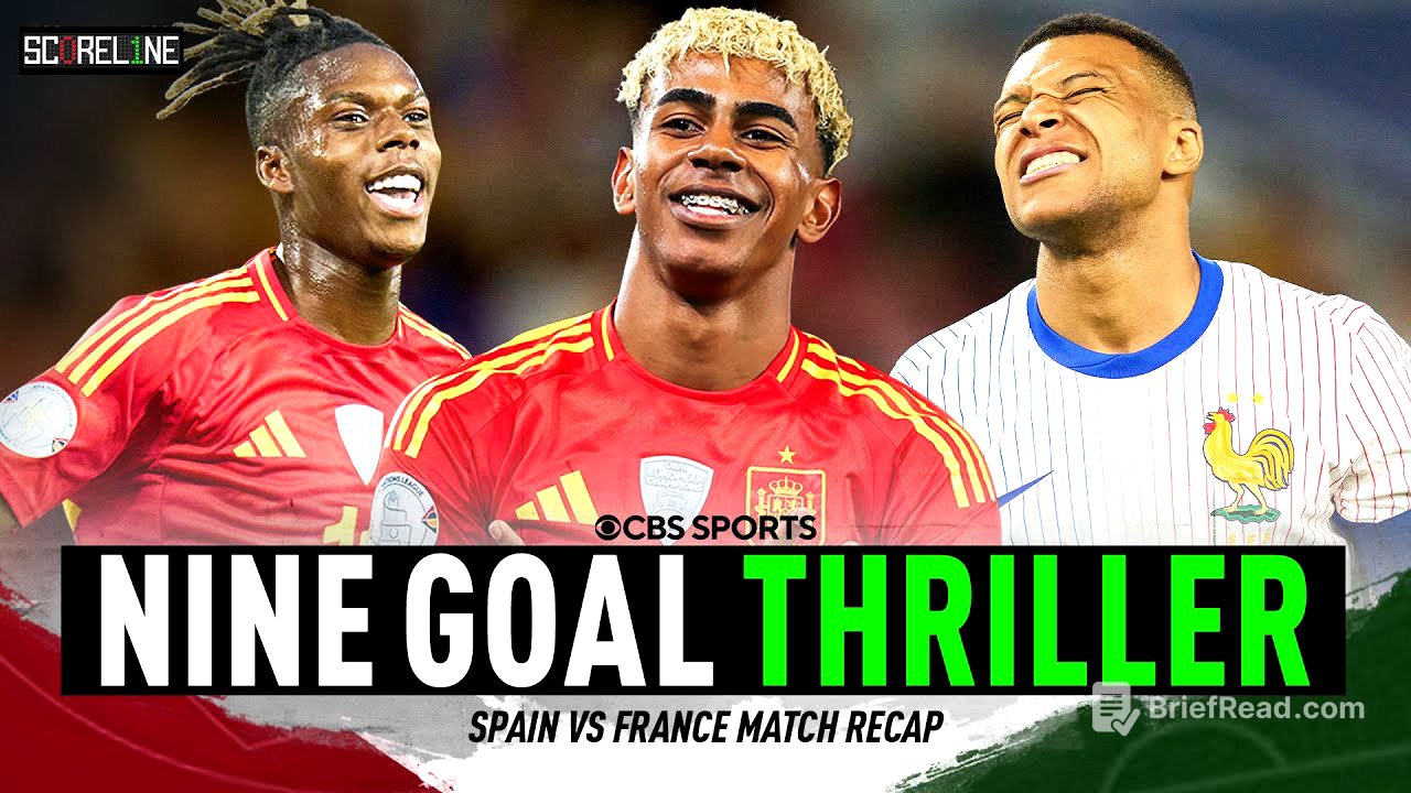 Spain ELIMINATE France in UEFA Nations League Semi-Finals | Merino, Yamal, Pedri, Mbappé | Scoreline