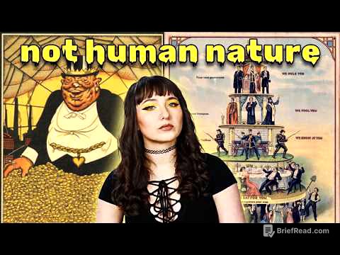 Stop blaming human nature for capitalism