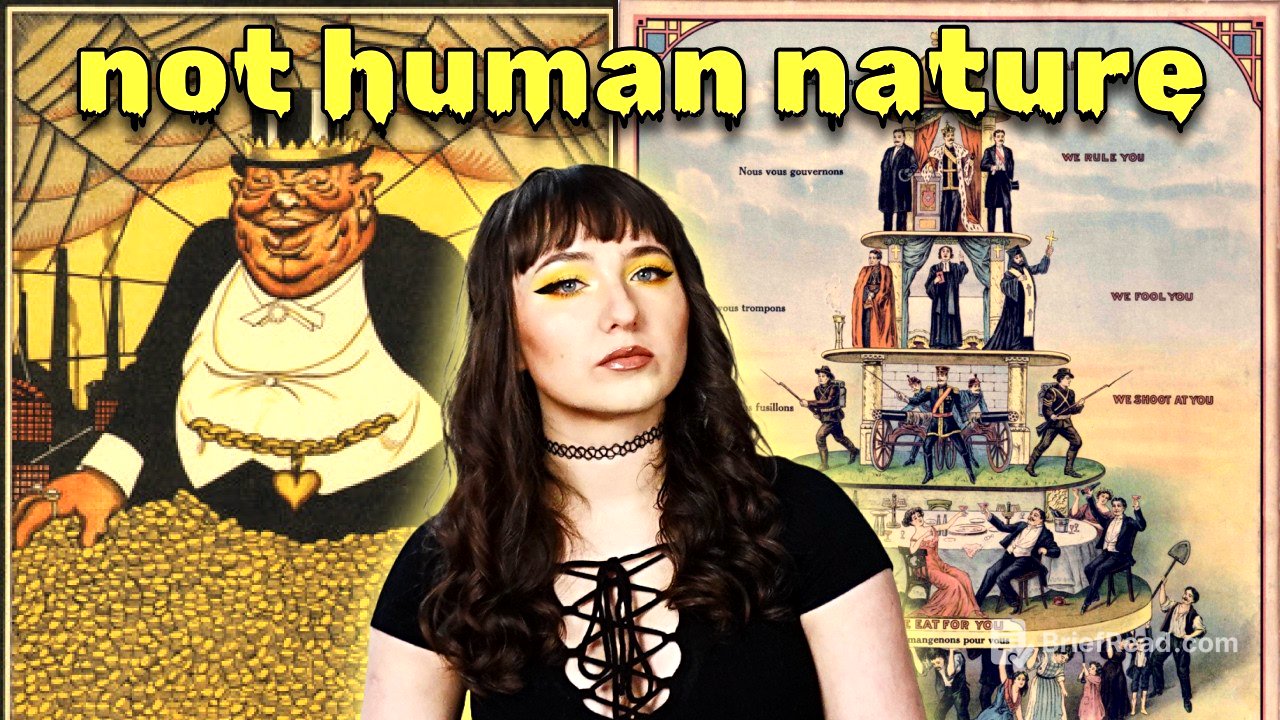 Stop blaming human nature for capitalism
