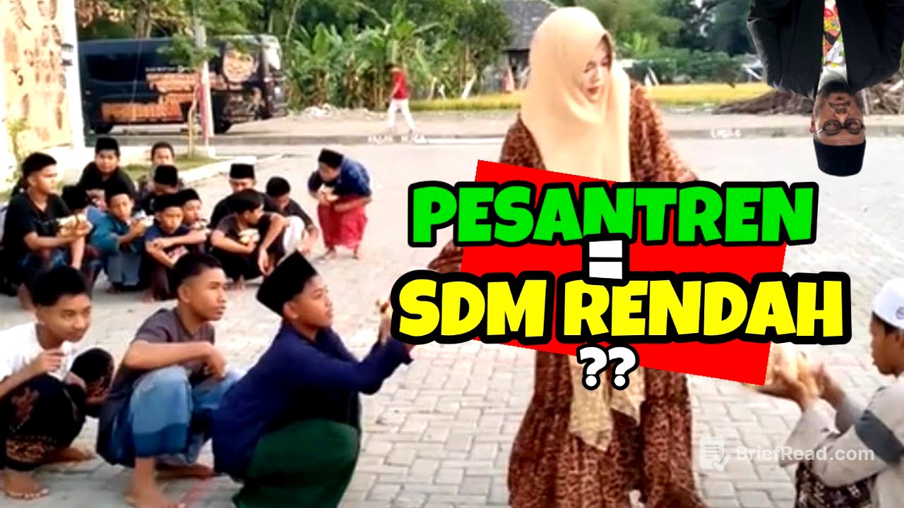 Eps 928 | PESANTREN DIBOIKOT UMAT ISLAM : PENURUNAN JUMLAH SANTRI CAPAI 76% DALAM LIMA TAHUN