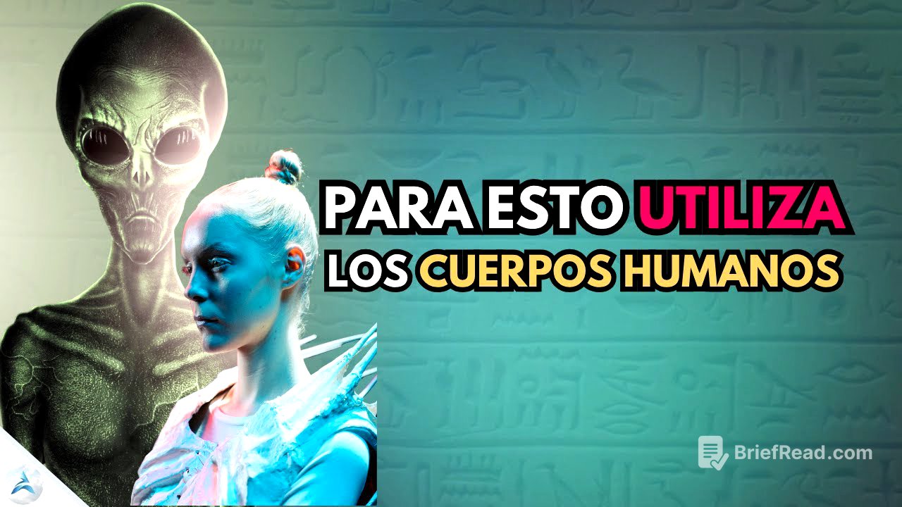 Este es el PLAN MACABRO del DEMIURGO con los cuerpos humanos