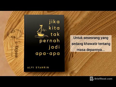 Audiobook Jika Kita Tak Pernah Jadi Apa-Apa| Alvi Syahrin| Bahasa Indonesia| Fullbook
