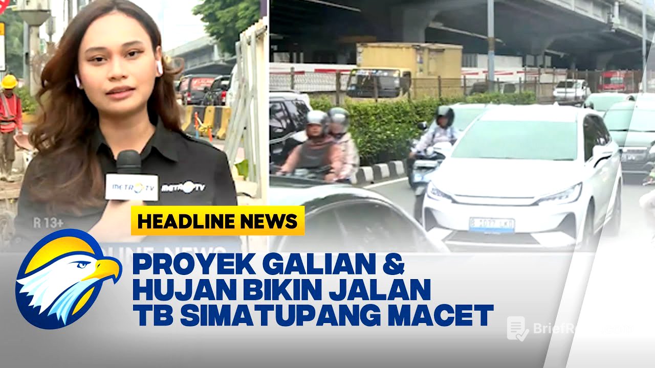 [HEADLINE NEWS 19/08] Kepadatan Laliln di Jalan TB Simatupang