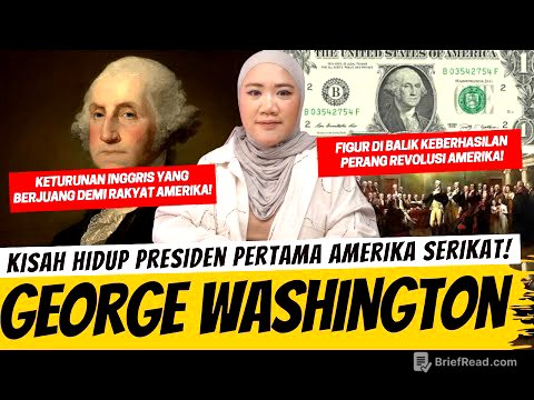 DARI PETANI, JADI PRESIDEN PERTAMA AMERIKA! GEORGE WASHINGTON