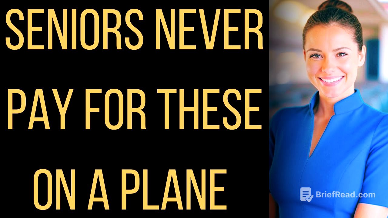 Stewardess Says! 20 Free Things Seniors Can Ask For on Planes (Airlines Secrets Seniors Don't Know)