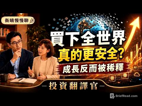 衡晴慢慢聊｜买下全世界，真的更安全吗？你可能只是把成长稀释掉了