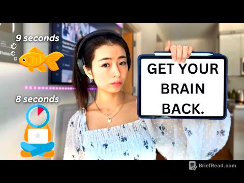 You're not dumb: How to FIX your ATTENTION SPAN