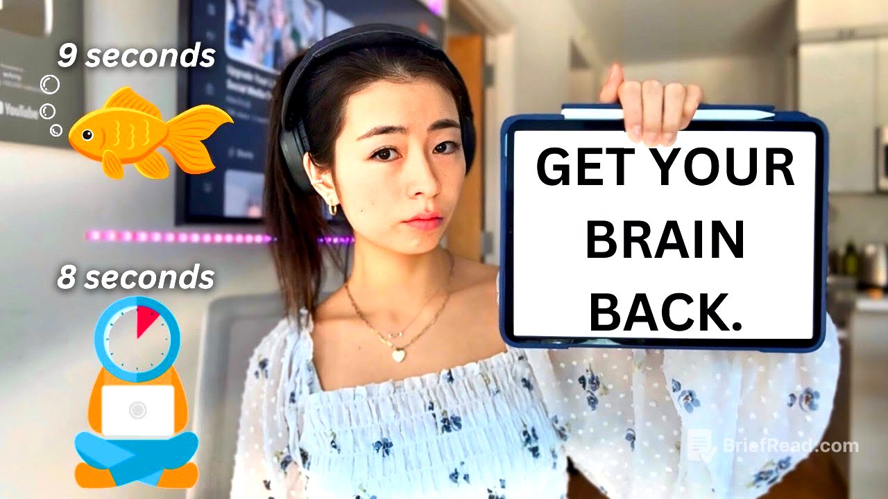 You're not dumb: How to FIX your ATTENTION SPAN