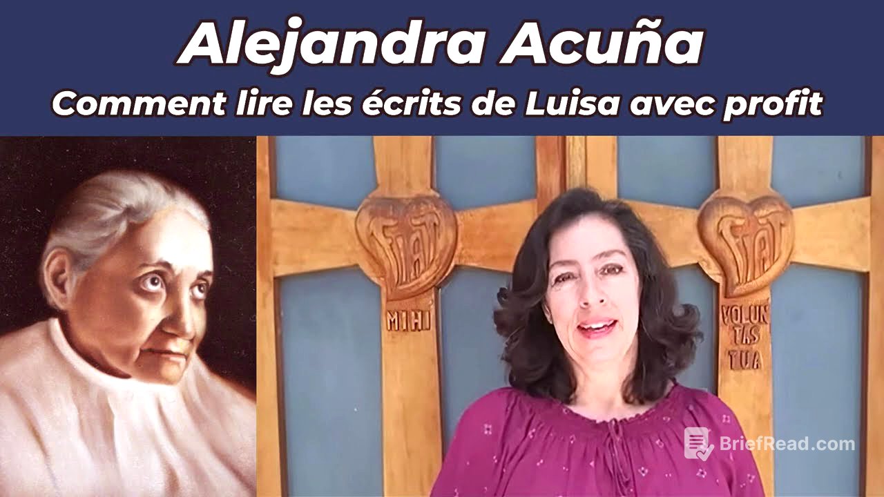 Alejandra Acuña -  Comment lire les écrits de Luisa avec profit